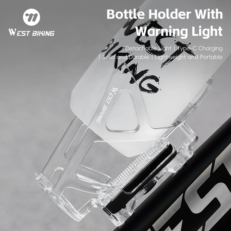 

WEST BIKING Bike Water Bottle Bracket Lightweight Cage Detachable Bicycle Water Bottle MTB Road Cycling Holder Bike Accessories