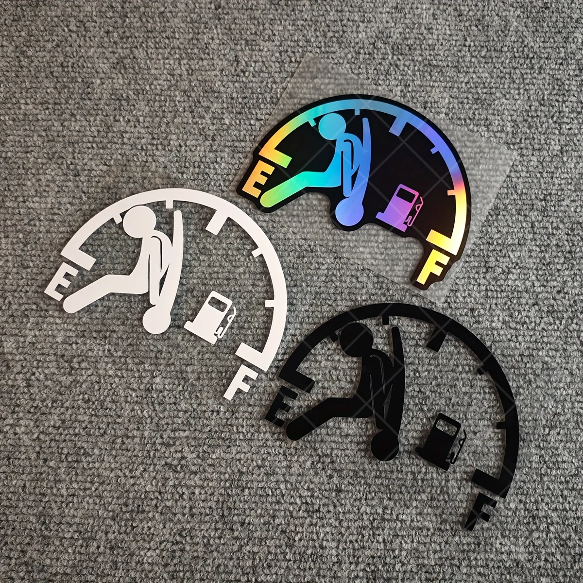 

«Забавный указатель уровня топлива, виниловая наклейка, водонепроницаемая солнцезащитная наклейка для крышки топливного бака автомобиля, украшение от царапин