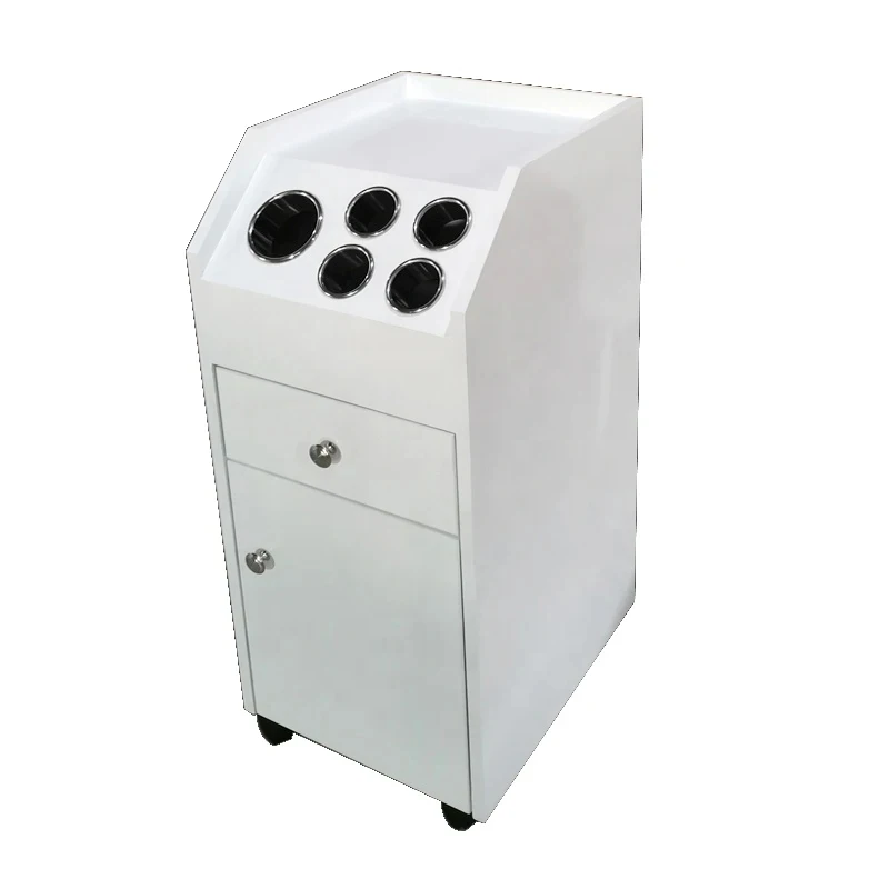 Modern Tier Rolling Spa White Equipment Factory Hair Salon Trolley Sale