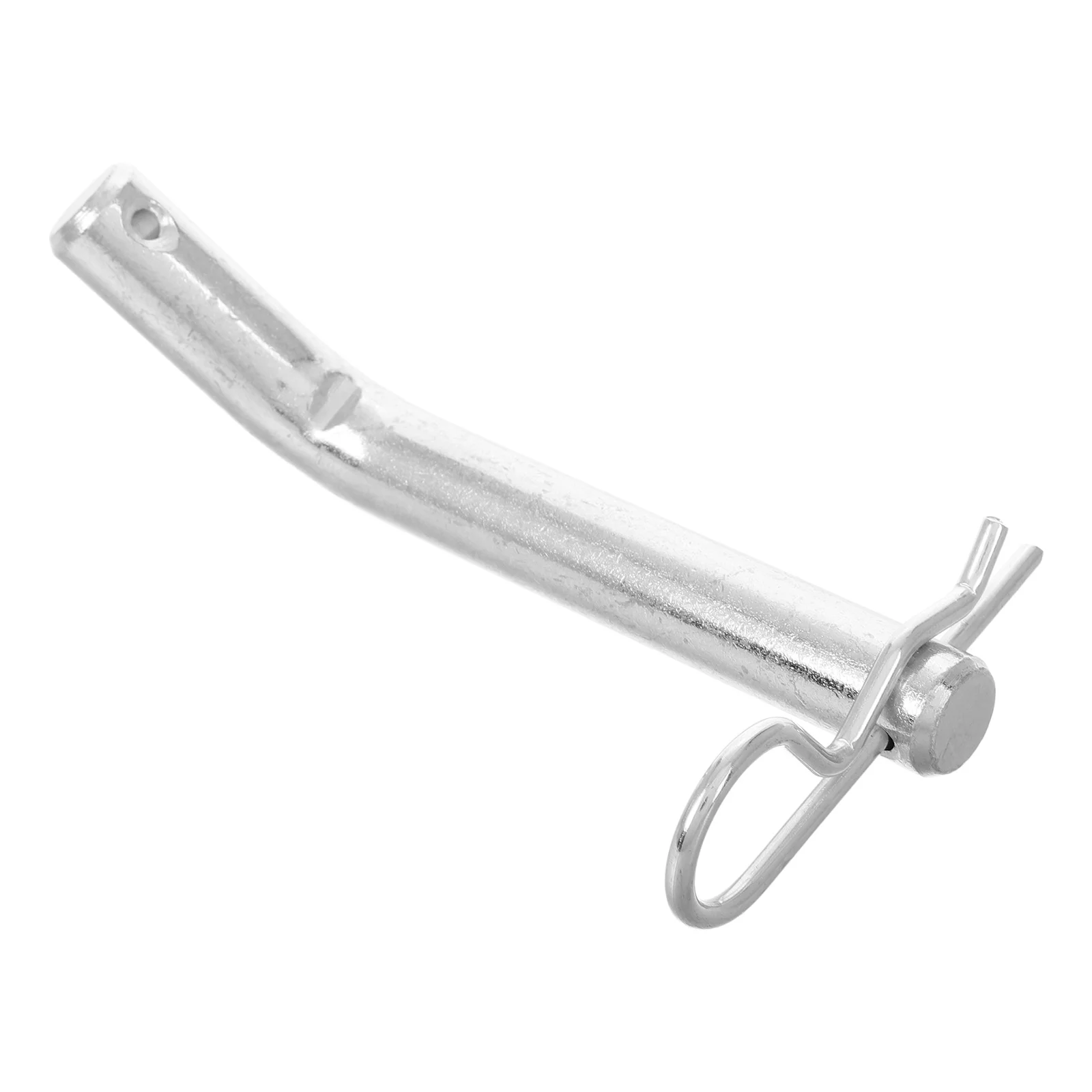 

2pcs Heavy Duty Trailer Hitch Pin Locking Anti-Rattle Tightener Clamp Swivel Plug Universal Fit Tow Truck Vehicle Silver