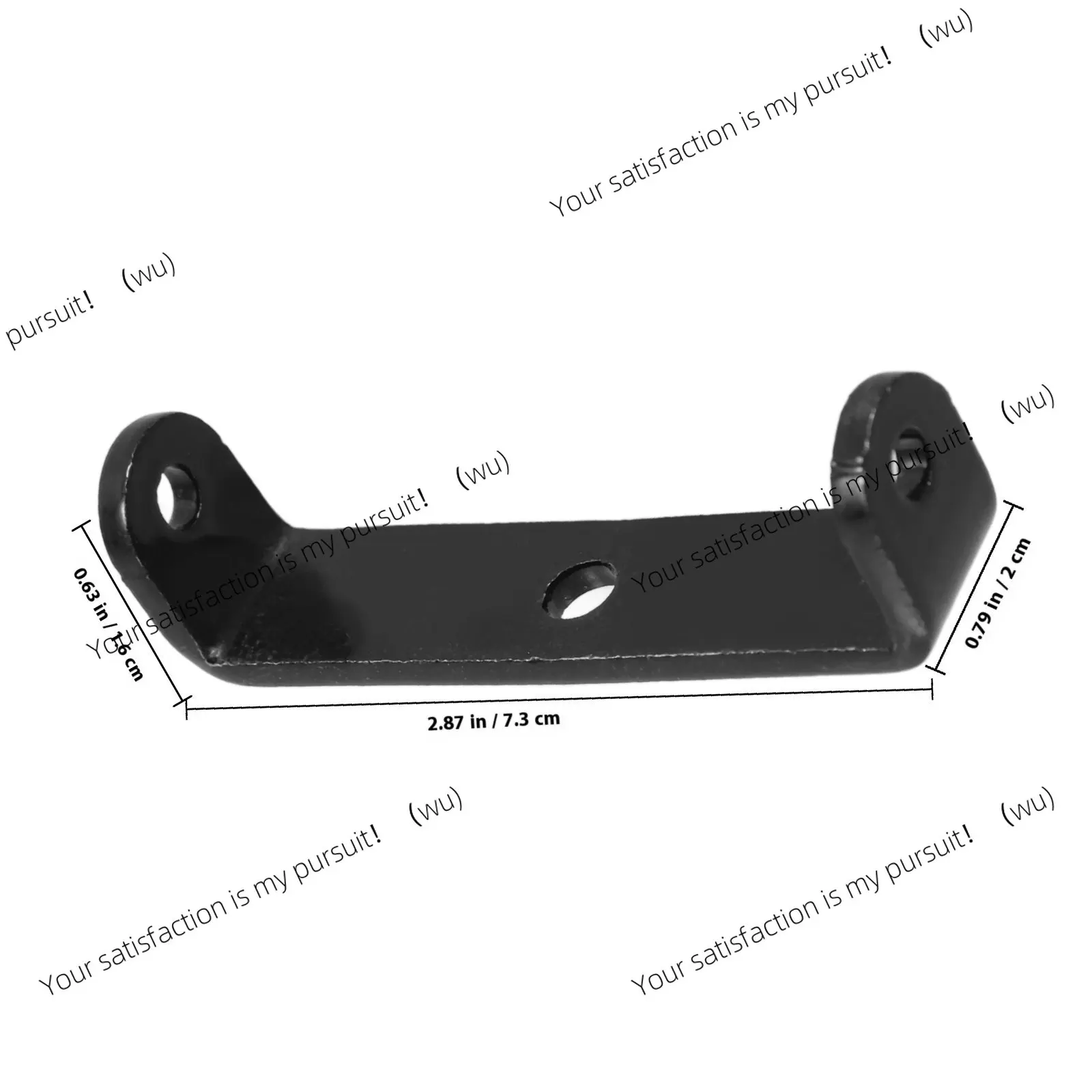 Heavy Duty Shelf Mounting Brackets 2pcs U Shape Steel Bracket for Shelving Strong Hardware Support Bracket