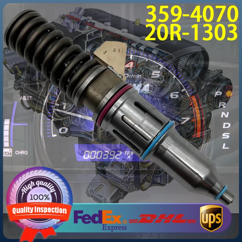

6PCS 359-4070 20R-1303 High Quality Diesel Fuel Injector 3594070 20R1303 for Caterpillar CAT C15E Engine PM822 PM820 PM825