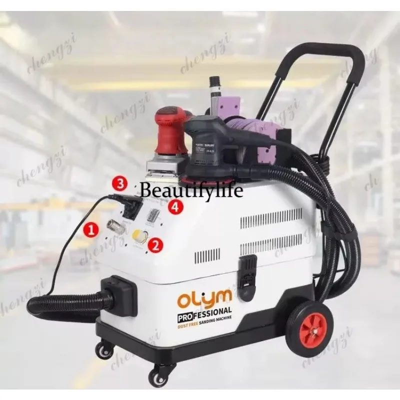 81 Dry Sanding, Electric Vacuum Spray Painting Putty, Ash Grinder, Paint Sandpaper, Grinding MachineN138