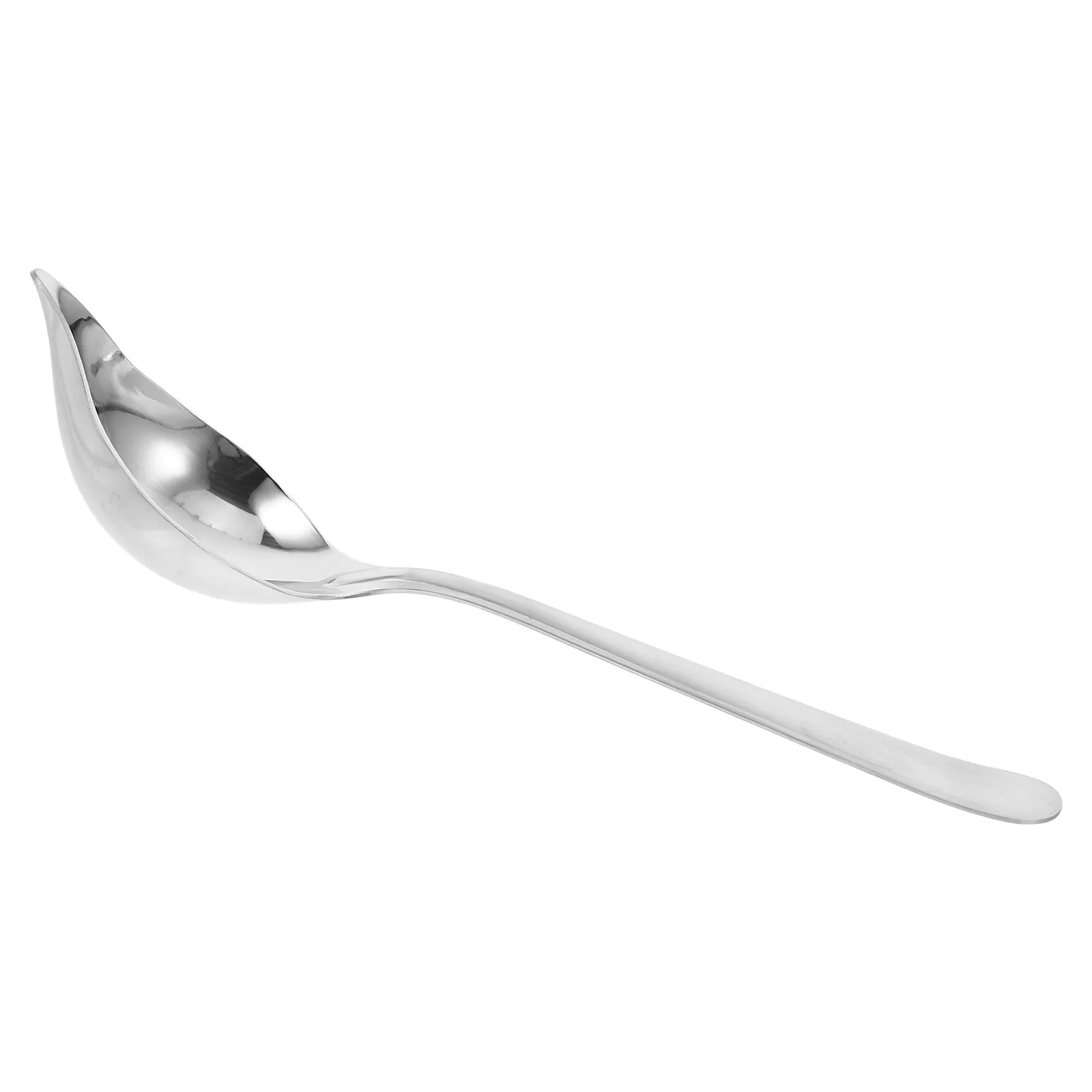 

Long Handle Sauce Spoon 304 Stainless Steel For Soup Oil Drizzling Condiment Serving Kitchen Restaurant Pouring Spout