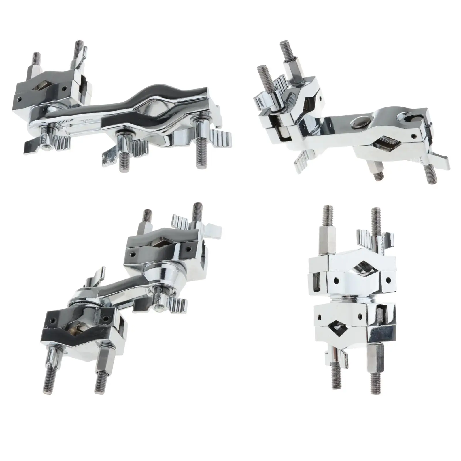 Drum Rack Clamp Secure Cymbal Holder Rod Extension Assembly for Musical Instrument Percussion Support