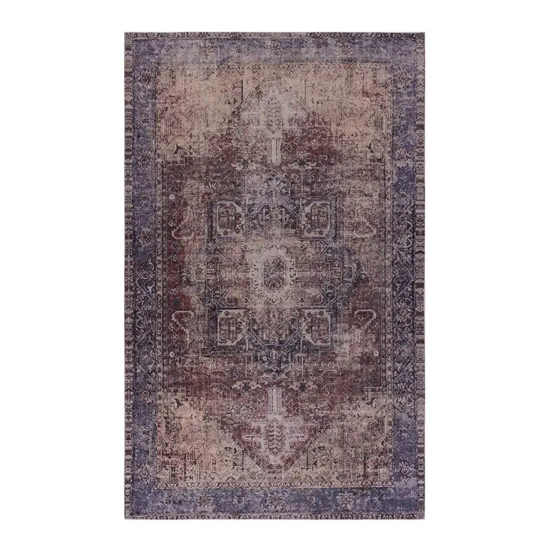 

Burgundy Washable Doormat Rug 2x3 ft - Soft, Durable, Non-Slip Entryway Mat