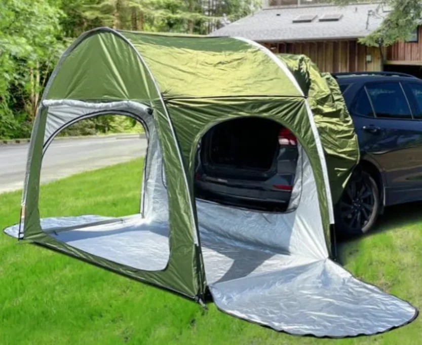 

Pop up SUV Tents or Camping Car Tents Connected to Vehicle Universal Fit