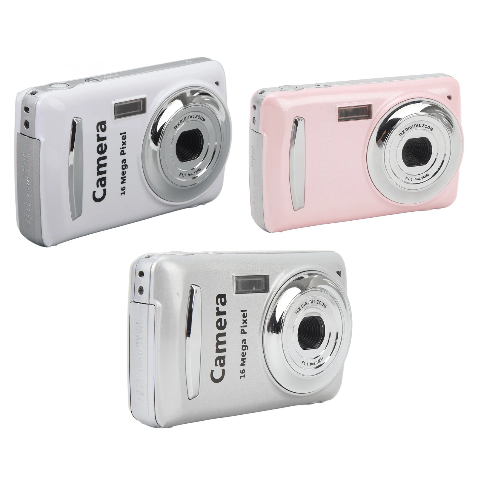 كاميرا مدمجة أتوماتيكية محمولة ، تكبير رقمي 16 × ، تثبيت متعدد ، 16 ميجابكسل ، استخدام يومي ، من من من من من من من من ؟" #3