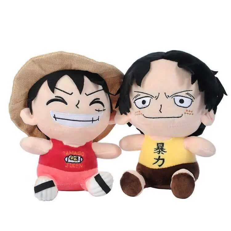 Mini Tony Tony Chopper Plush Keychain Toys One Piece Luffy Sabo Sanji Portgas·D· Ace Chopper The Straw Hat Pirates Sign Anime St