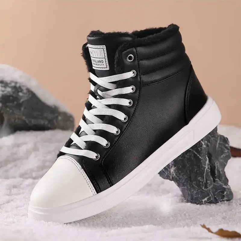 Fur Padded Camp Boots Summer Long Boots Women Shoes Flat High Boots For Woman Sneakers Sport Obuv Sapatenos Exercise