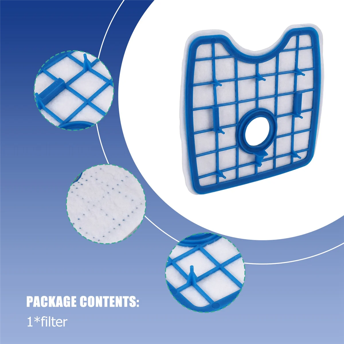 T27C for Philips FC8820 FC8810 FC8812 FC8822 FC8830 FC8832 FC8932 Robot Vacuum Cleaner HEPA Replacement Filters Parts