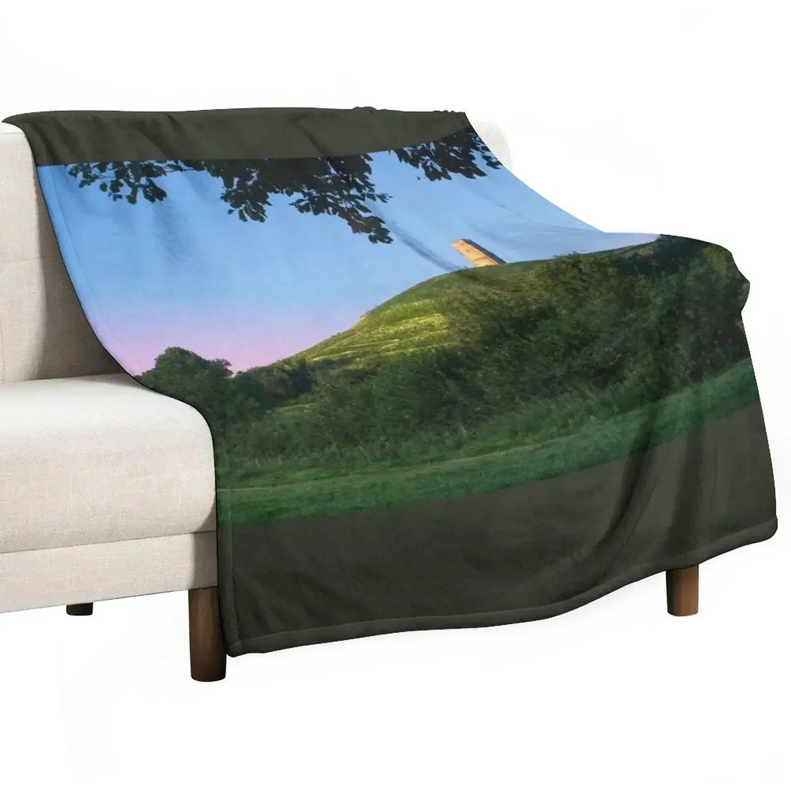 

Glastonbury Tor Throw Blanket Designers For Sofa Thin Nap Blankets