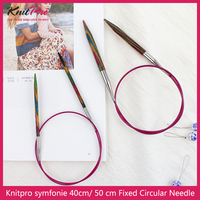 1 piece Knitpro Symfonie 40cm /50cm Fixed Circular Needle