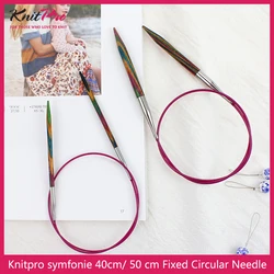 1 pezzo Knitpro Symfonie 40cm /50cm ago circolare fisso