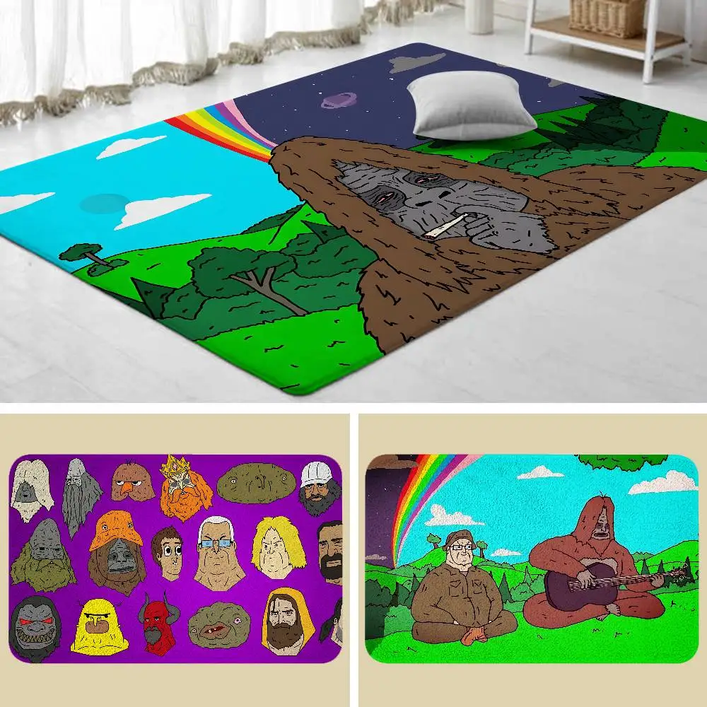 

Cool H-The Big Lez Show-W Carpet Bathroom Anti-slip Door Mat Home Decoration Mat Entrance Door Mat Scratch-resistant