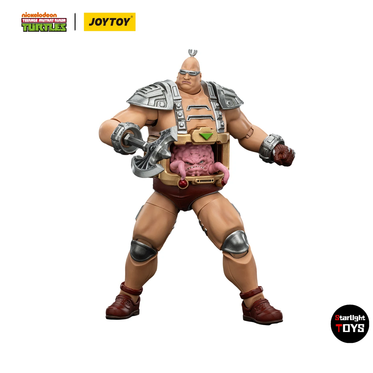 JOYTOY 1/18 Action Figure TMNT Krang Slash Tokka Modello Giocattolo Regali
