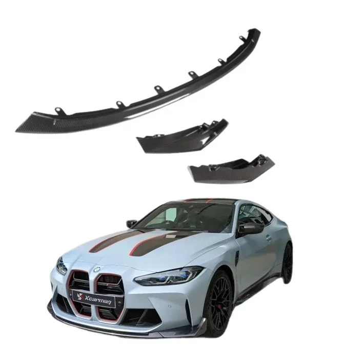 CSL Style G80 G81 G82 G83 Car Bumper Dry Carbon Fiber for BMW M3 G80 M4 G82 M Sport 2020+