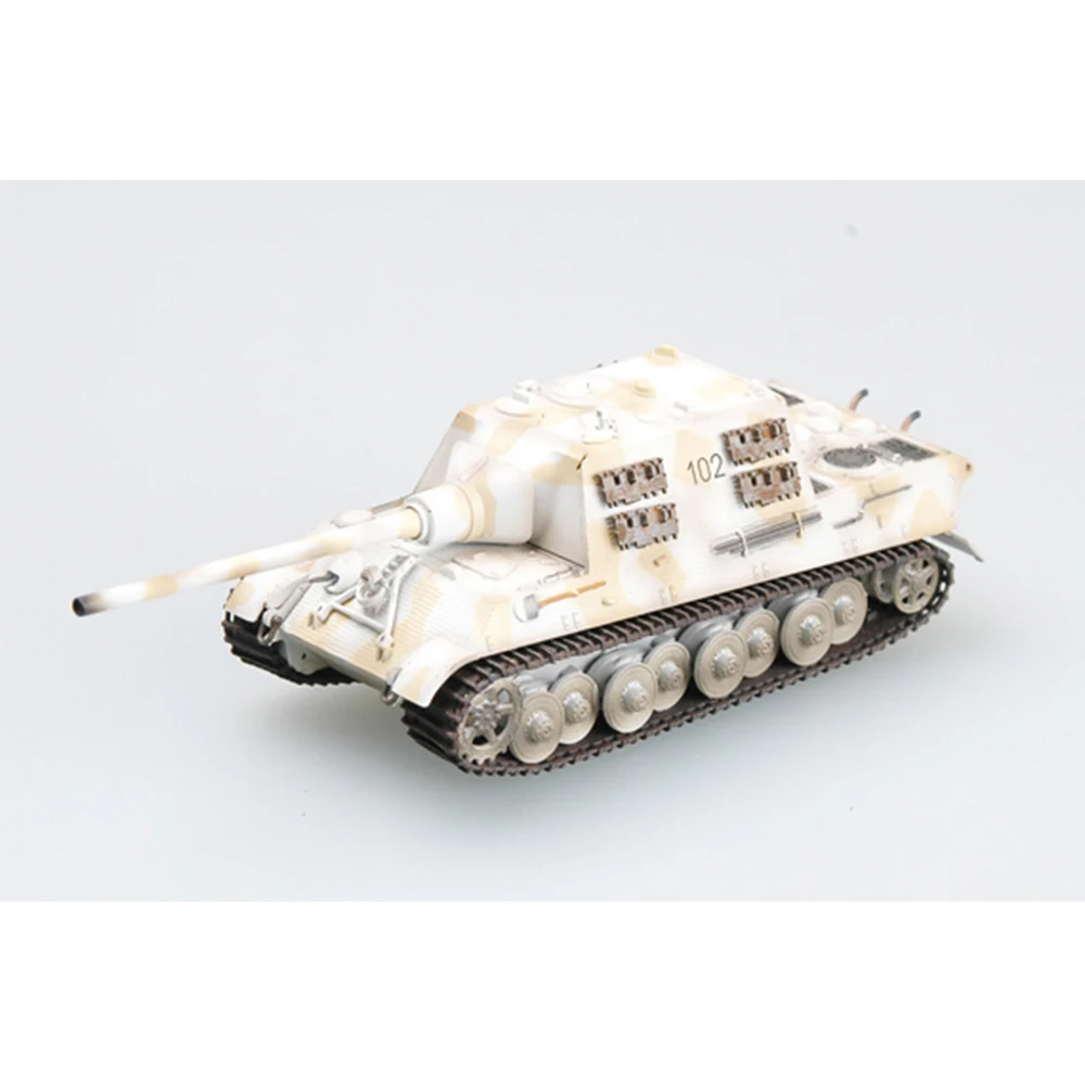 Easymodel 36115 1/72 German Tiger Hunter Heavy Tank 102# Assembled Finished Military Model Static Plastic Collection or Gift