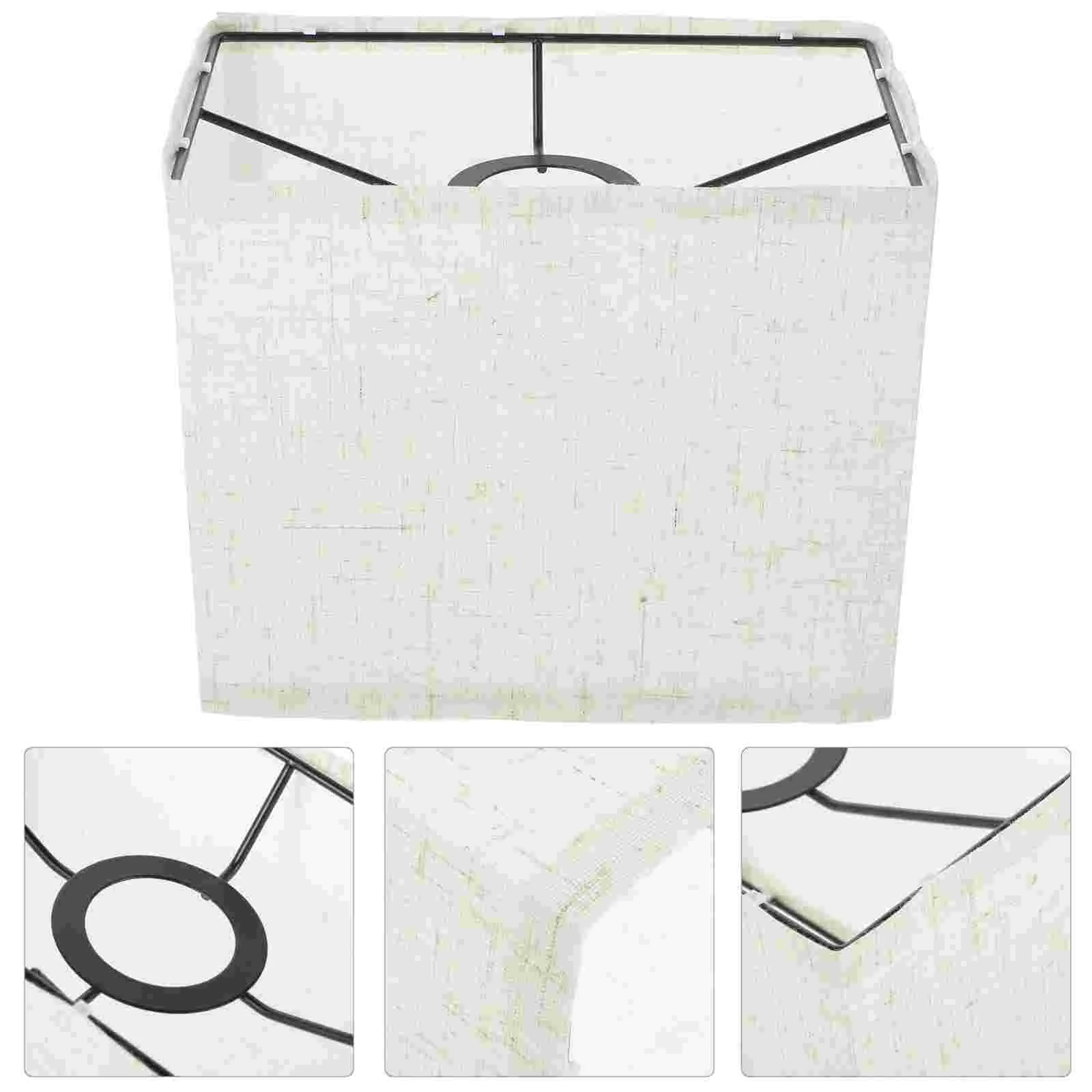Bedside Table Linen Lampshade Light Fittings Ceilings Nightstand Decor for Wall