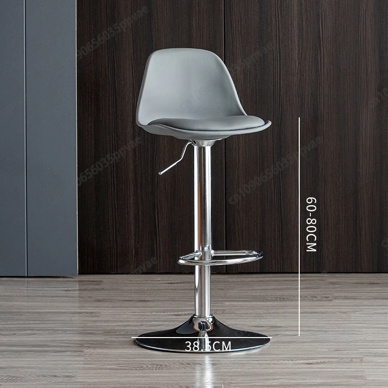 Chaise de Bar moderne et Simple, pour réception, caisse, tabouret haut Commercial, peut être surélevé et abaissé, chaise de Bar rotative