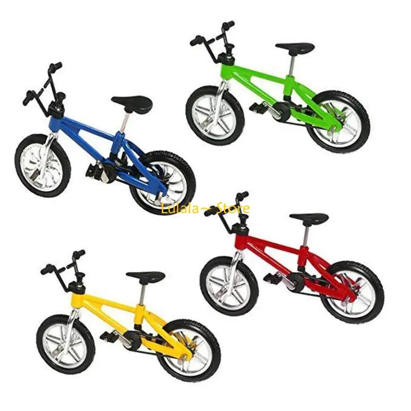 Y4QA Finger Scooter Skate Boarding Mini Finger Bike Toy Bricolaje Adultos Favor Fiesta