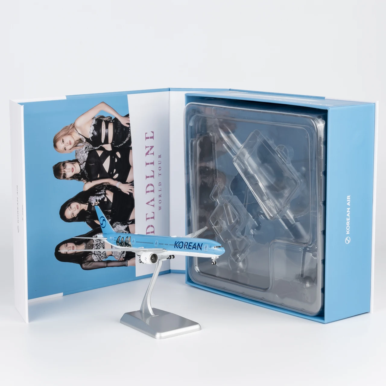 

73086 Alloy Collectible Plane Gift NG Models 1:400 Korean Air "SkyTeam" Boeing B777-300ER Diecast Aircraft Jet Model HL2016