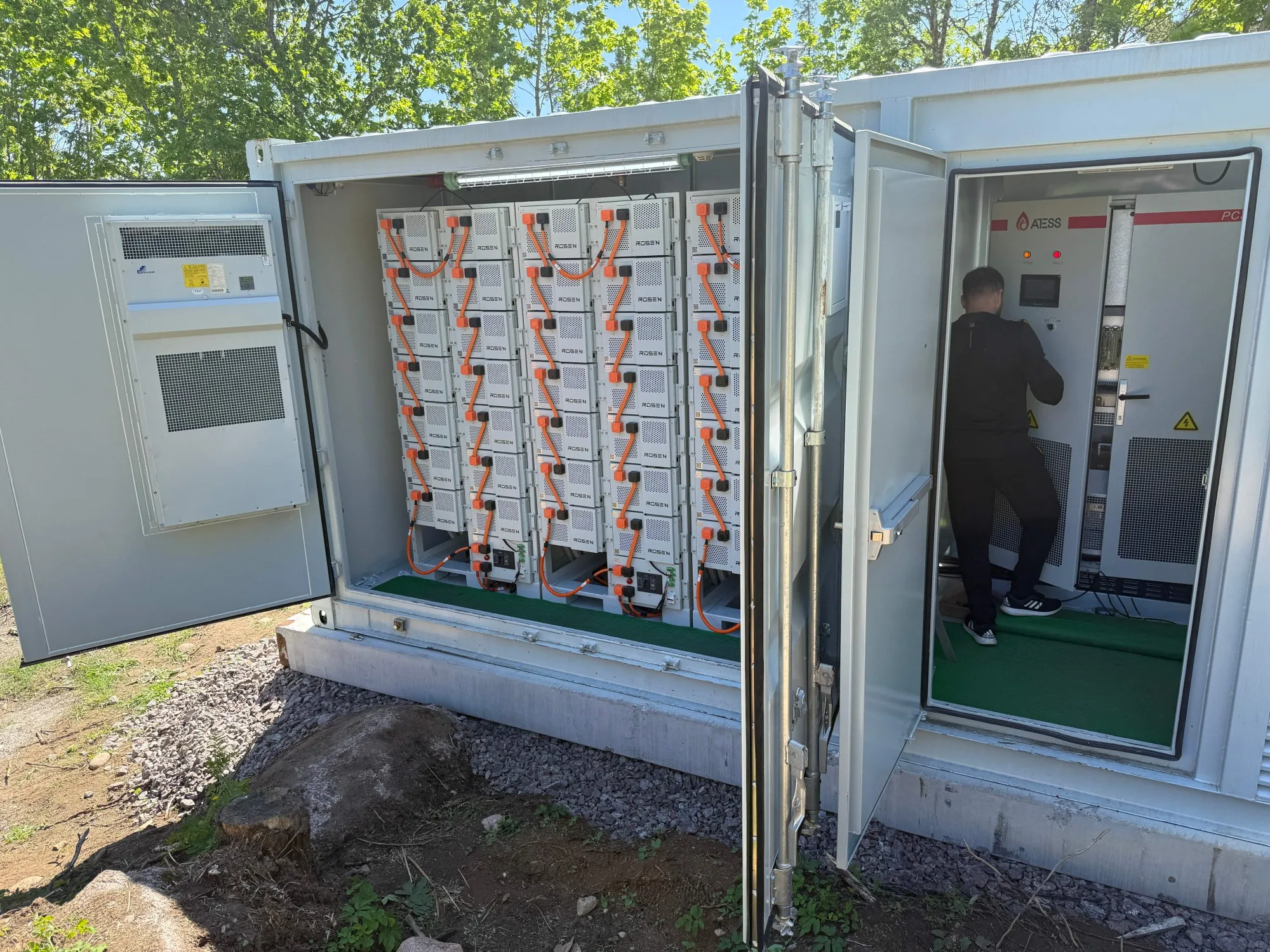 Commercial Usage Rosen Solar 5kw 10kw 15kw Complete Solution Provider off on Grid Hybrid System