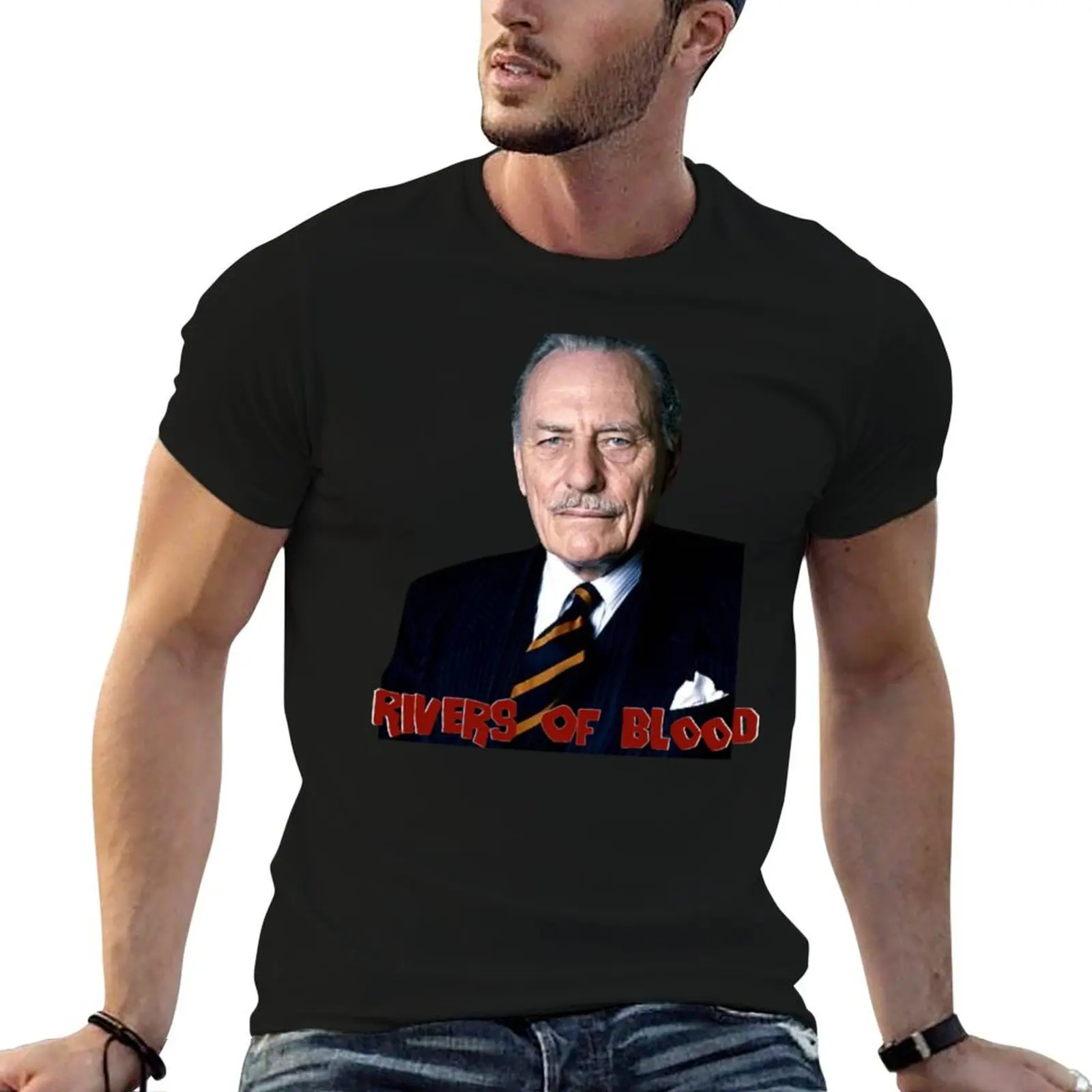 

Enoch Powell Rivers Of Blood T-Shirt t shirts for man pack cotton funny t shirts cotton T-Shirt
