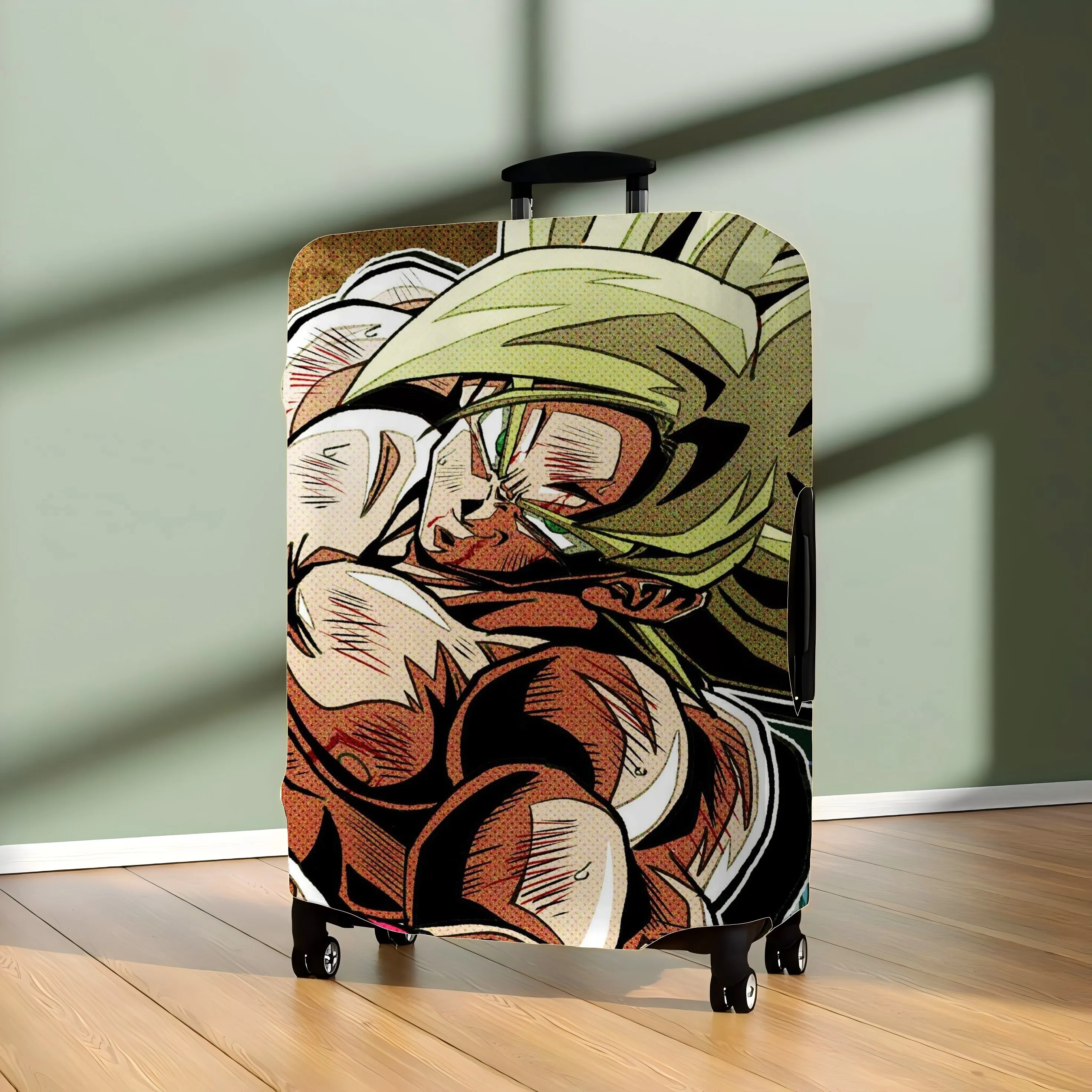 Son Goku Luggage Cover Storage Bag Suitcase Protector Dragon Ball Traveling Travel Accessories Covers Case For Protective Bags image 4