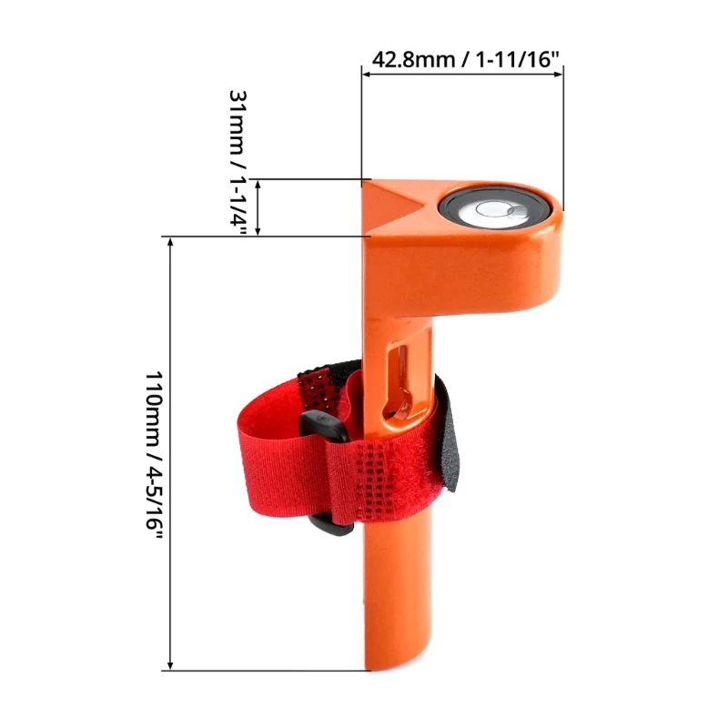 Dropship orizzontale speciale dello strumento misura portatile del livello regolabile asta