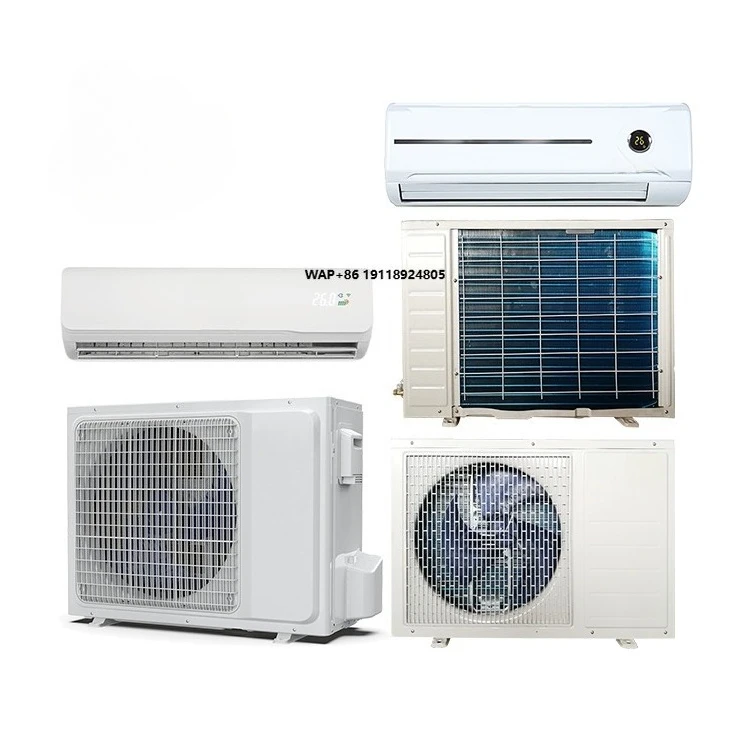 ESUN Solar Hybrid Air Conditioner 12000Btu 24000BTU AC DC on Grid Split Unit Solar air Conditioning at Home