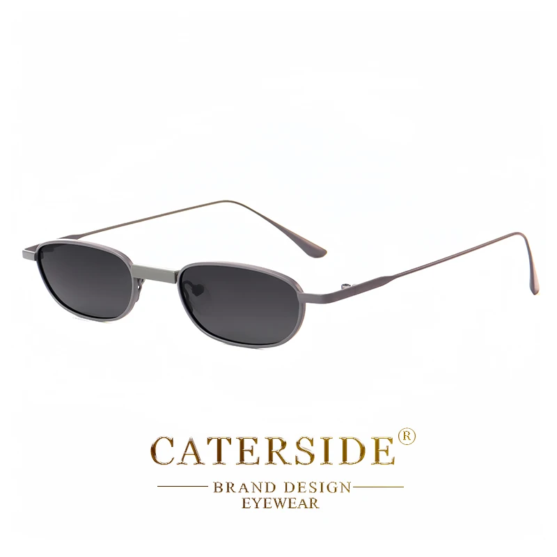 CATERSIDE Retro Polarisierte Sonnenbrille für Herren Kleiner Rahmen TAC-Gläser Punk-Sonnenbrille für Damen Angeln Outdoor Party Brille Sommer – Detail 18