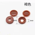 100pcs Brown