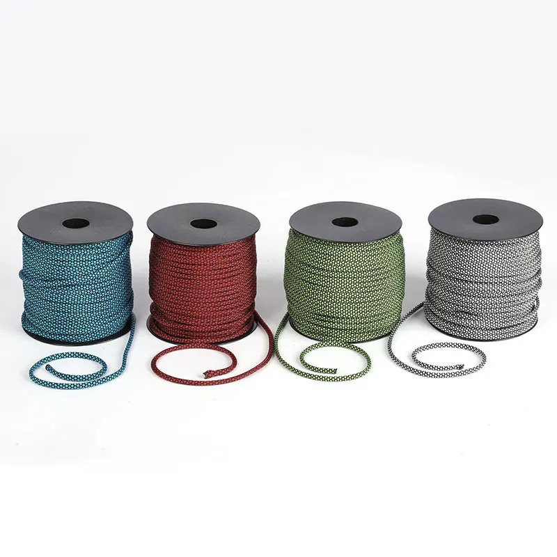 550 Pfund Paracord-Rolle, 160 Fuß, 4 mm, 7 Innenstränge, Fallschirmschnur, 100 % Nylon, Mil-Spec Typ III, Paracord, verwendet von Military – Detail 2