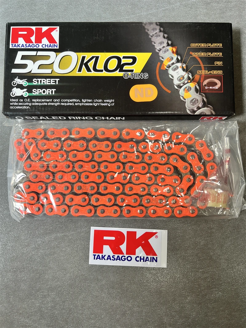 RK Japanese chain 520KRO XSO XRE ZXW XUWR MXZ5 MXU 120 sections