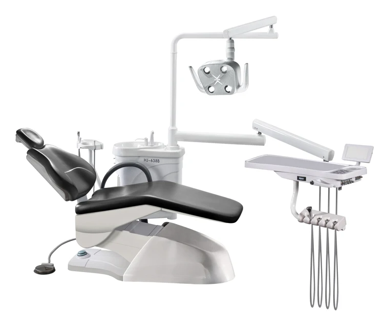 Chair Foshan High Quality  Equipment Led Light Electricity Turbine Dentist  Unit Chair