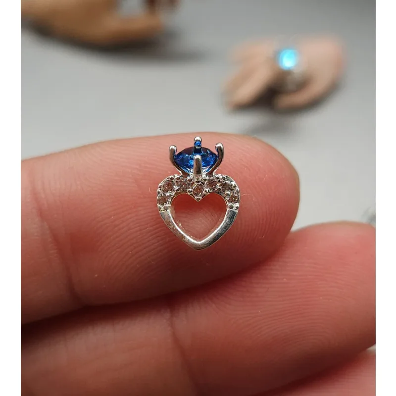 1/6 مقياس مجوهرات صغيرة الحب الزركون خاتم أنثى الجندي ملحق نموذج ل 12 ''Ph Tbl عمل أرقام الجسم ديكور #1