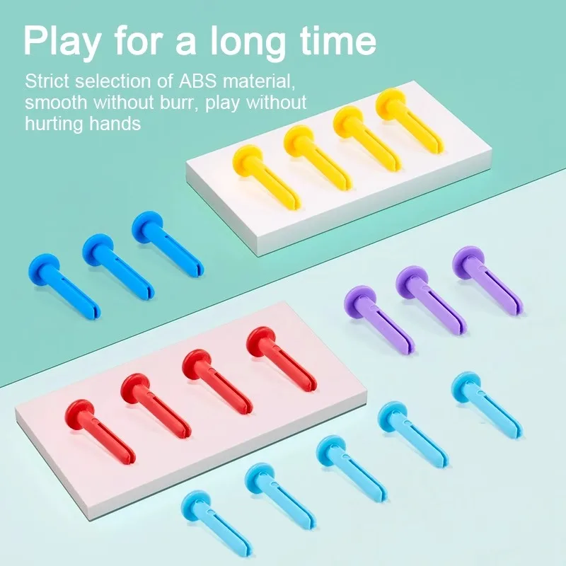 知育玩具ネイルハンマー杭打ちプラットフォームモンテッソーリ教材早期教育子供集中力トレーニングおもちゃ