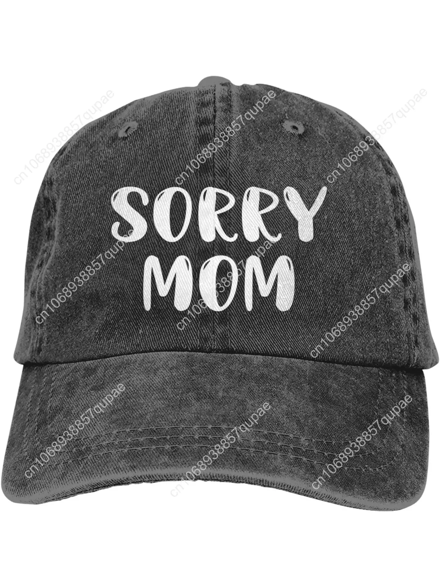 Funny Hats for Men Funny Gym Hats for Men Cute Baseball Hat Quick Dry Sorry Mom Gym Cap