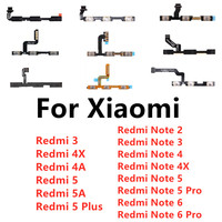 Power Volume Button On Off Button Flex Cable For Xiaomi Redmi 3X 3 3S 4X 4A 5 Plus Note 5 5A 2 4 3 Pro Special Edition 4X Global