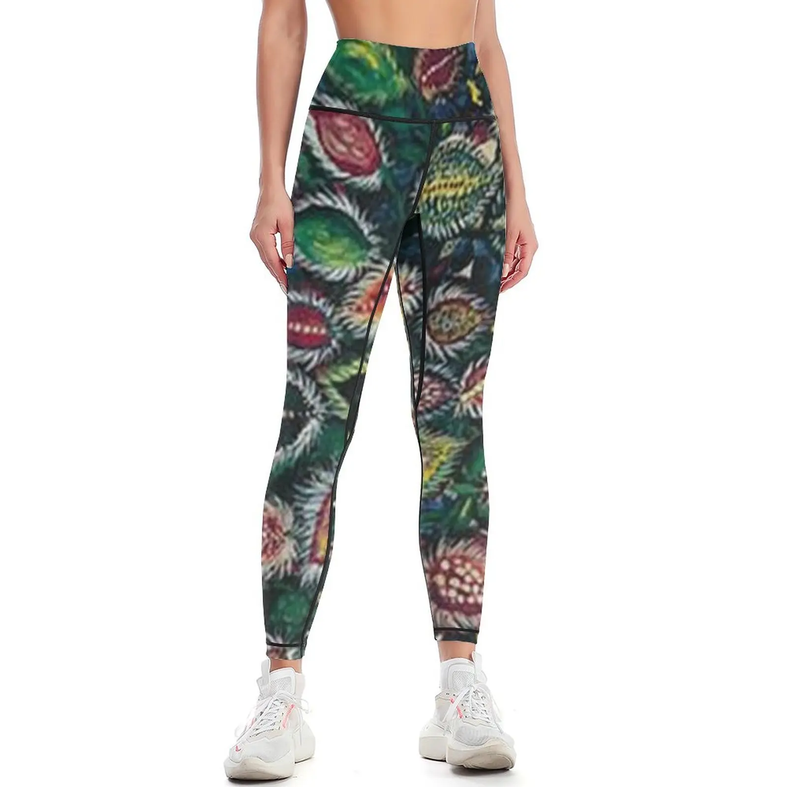 Feuilles - Seraphine Louis - Favourite Artists Collection Leggings push up legging sports for Women's sports Womens Leggings