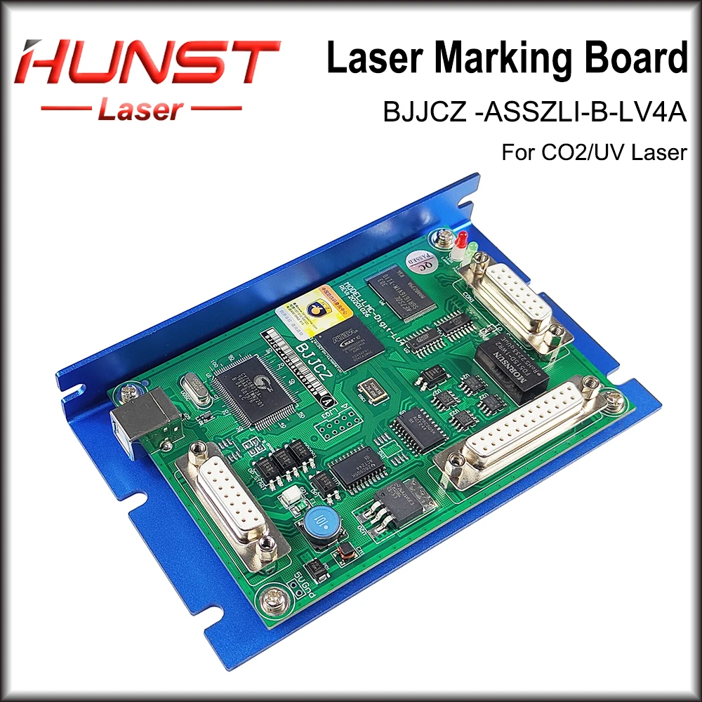 HUNST Co2 UV Laser Marking Controller JCZ LMC-DIGIT-LV4 Marking Board BJJCZ EzCad for 10.6um Co2 Marking Laser Tube