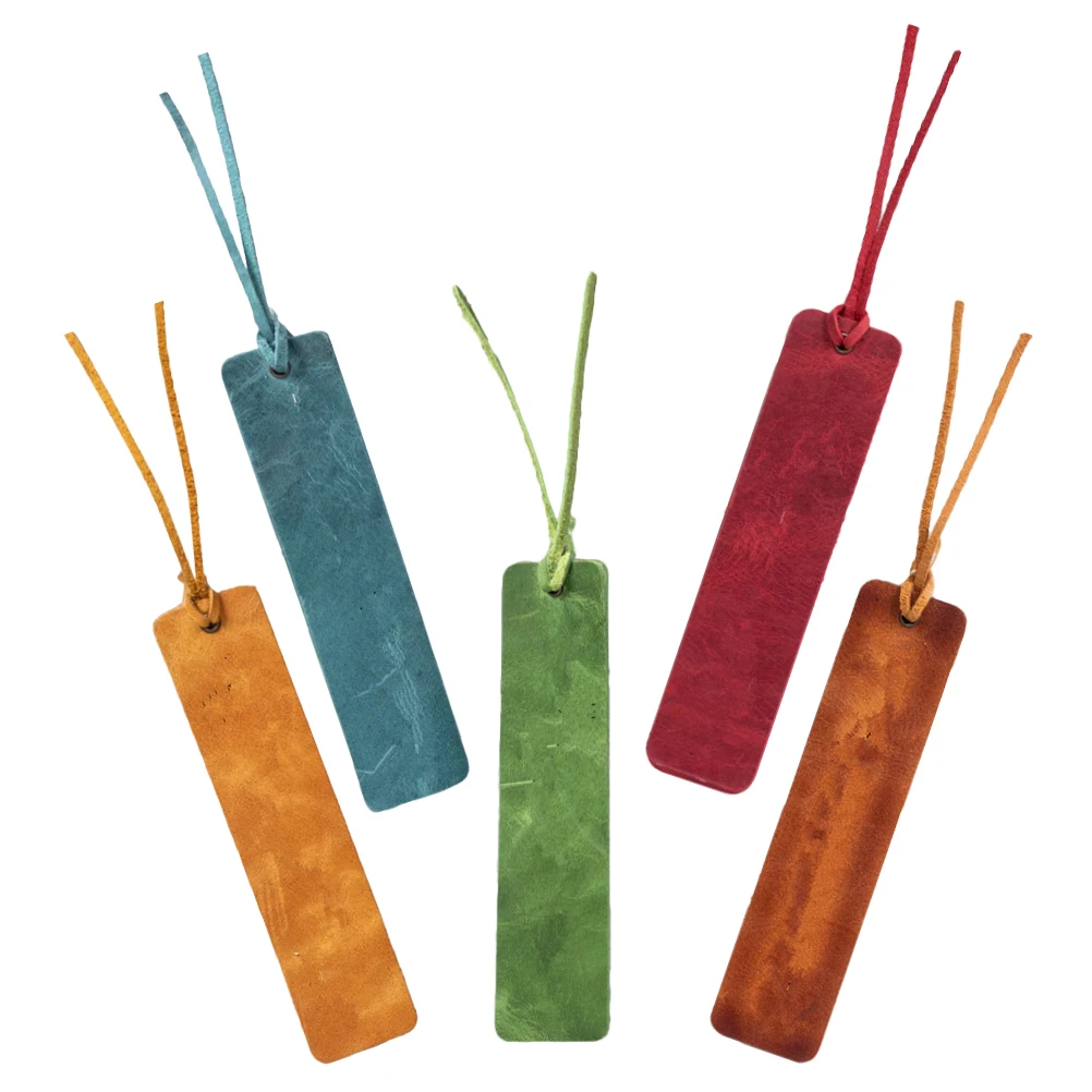 Ensemble de marque-pages vierges gravables, 5 pièces, marqueurs de livre artificiels, accessoires de lecture, marqueurs de Page pour étudiants