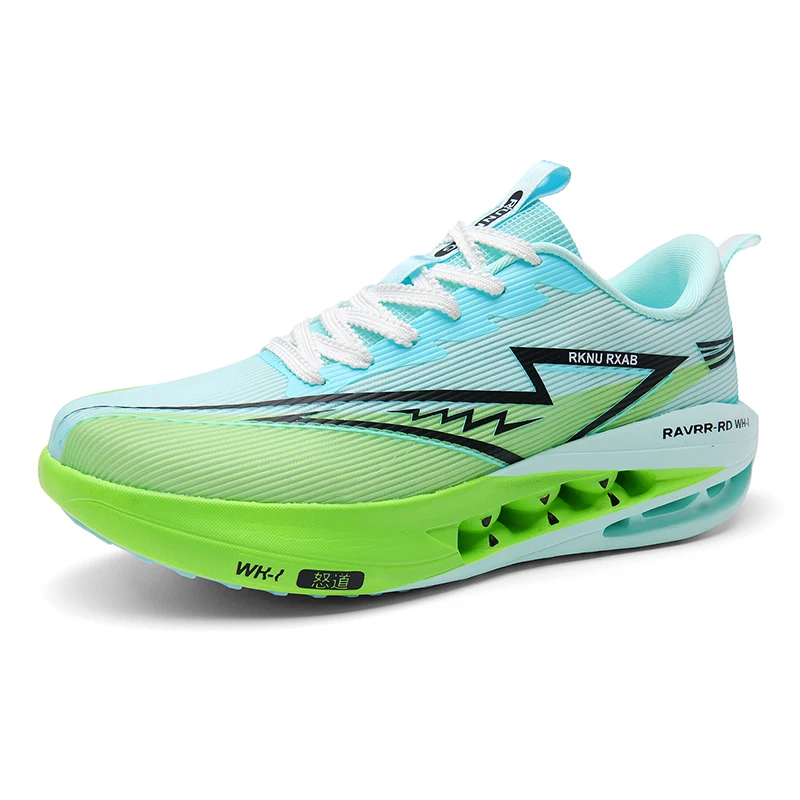Unisex Ultrathin Breathable Running Shoes Popcorn sole Light Soft Men Sneakers Cozy Mesh Fashion Women Outdoor Flat bottom Shoes