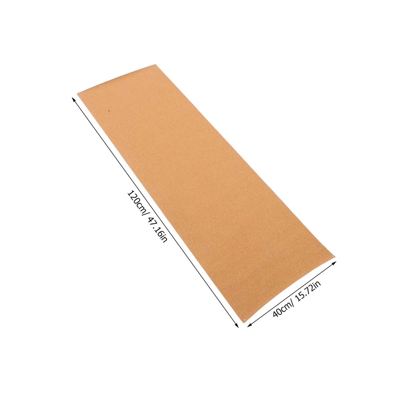 Thick Self-Adhesive Cork Board Roll for Wall Peel and Stick Notice Board Home Office School DIY Projects 1200x400x1mm