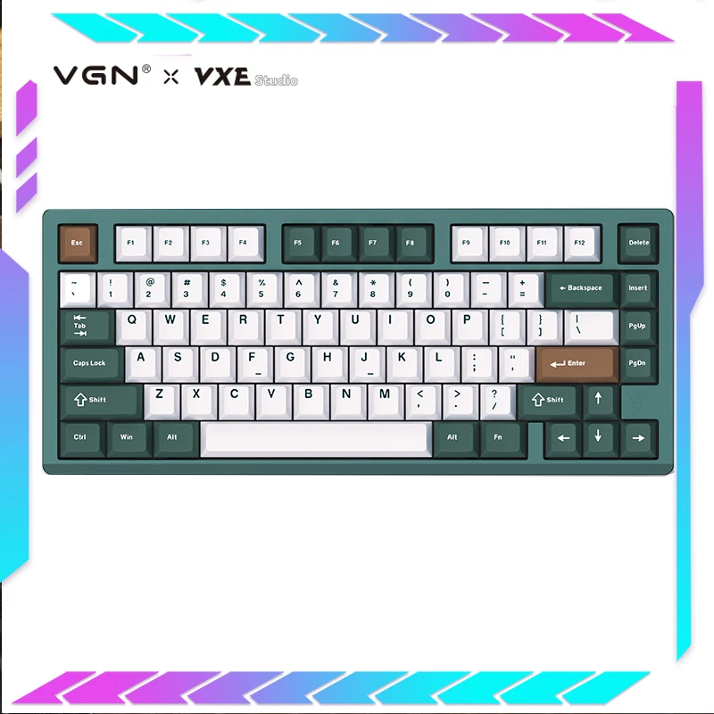 

Vgn VXE75 Mechanical Keyboard Wireless Bluetooth Gaming Customized Gasket Cnc Hotswapp Rgb Keyboard For Laptop Desktop Mac Win