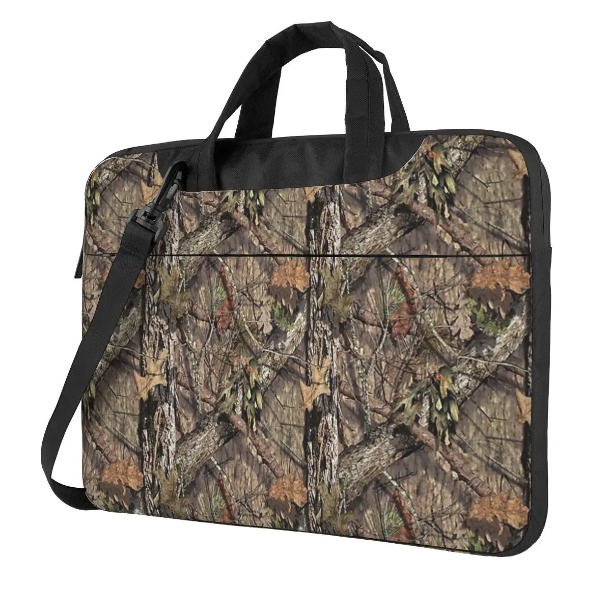 Real Tree Camouflage Laptop Bag Protective Case Computer Bag 13 14 15.6 Inch Crossbody Notebook Pouch For Macbook Pro Air