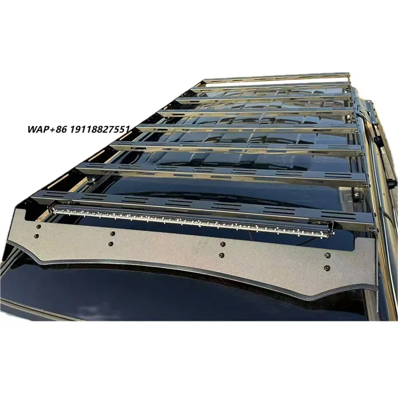 Roof Rack Basket Luggage Carrier for Land Cruiser FJ120 LC120 4x4 Offroad Car Accessories