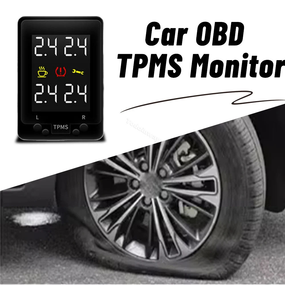 Car OBD TPMS Tire Pressure Monitor Systems Wireless Sensor Free for Toyota RAV4 2013 2015 Corolla Prado Camry Prius Accessories - Image 6