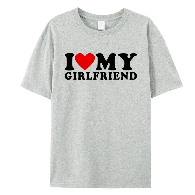 I Love My Boyfriend Clothes I Love My Girlfriend T-Shirt Men So Please Stay Away From Me Funny BF GF Saying Quote Gift Tee Tops